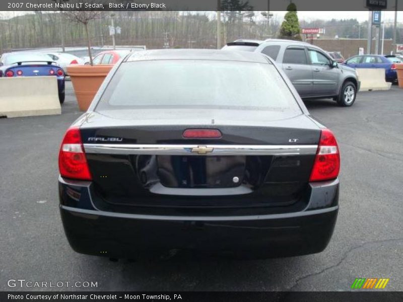 Black / Ebony Black 2007 Chevrolet Malibu LT Sedan