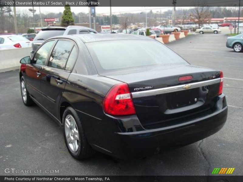 Black / Ebony Black 2007 Chevrolet Malibu LT Sedan