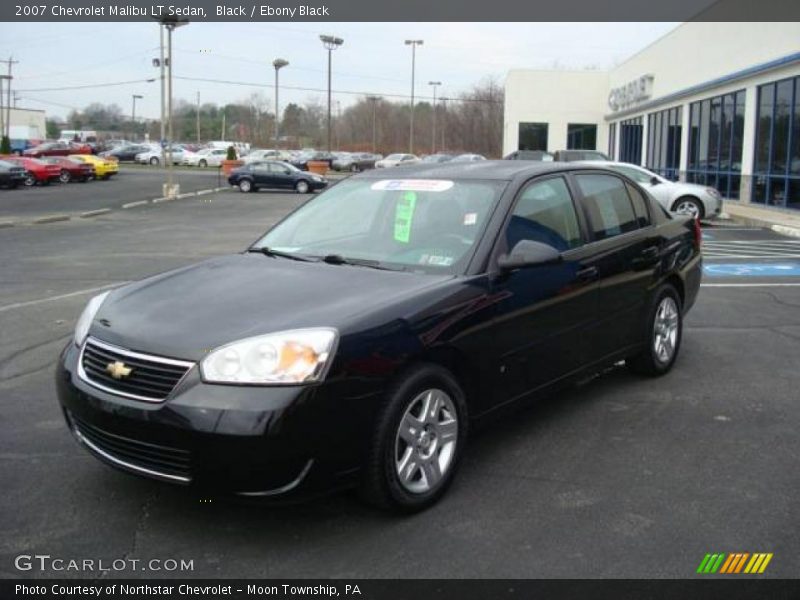Black / Ebony Black 2007 Chevrolet Malibu LT Sedan