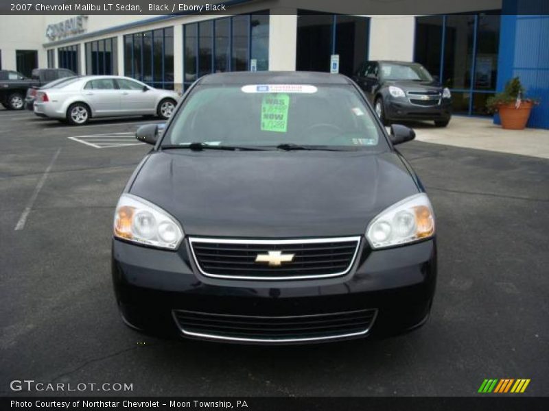Black / Ebony Black 2007 Chevrolet Malibu LT Sedan