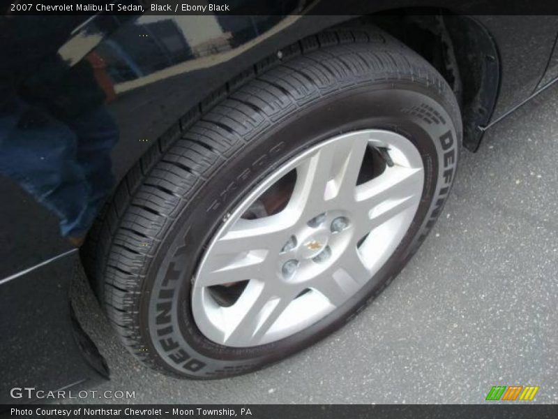Black / Ebony Black 2007 Chevrolet Malibu LT Sedan