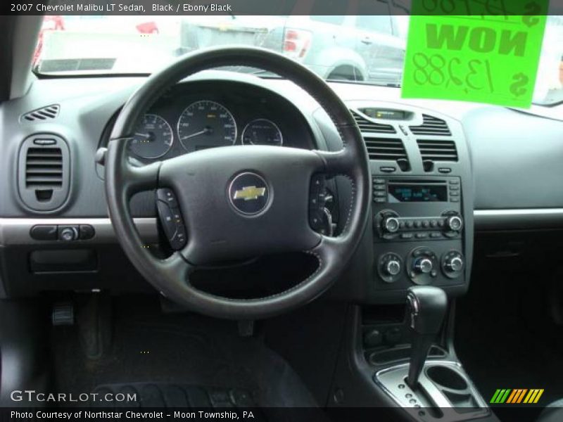 Black / Ebony Black 2007 Chevrolet Malibu LT Sedan
