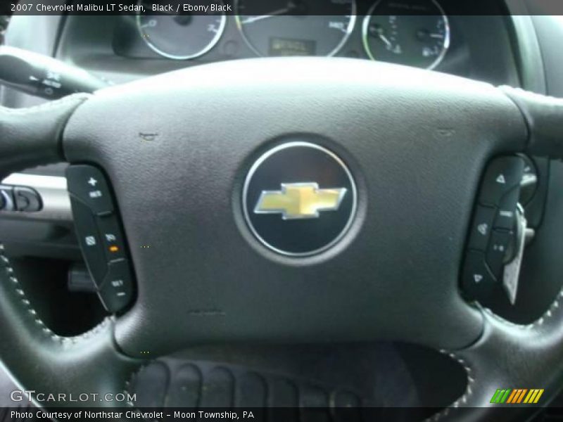 Black / Ebony Black 2007 Chevrolet Malibu LT Sedan