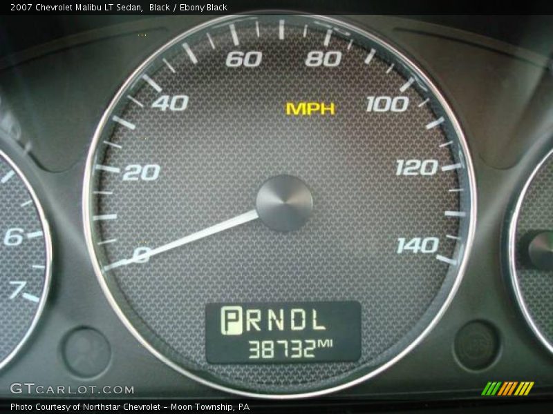 Black / Ebony Black 2007 Chevrolet Malibu LT Sedan