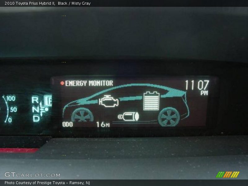 Black / Misty Gray 2010 Toyota Prius Hybrid II