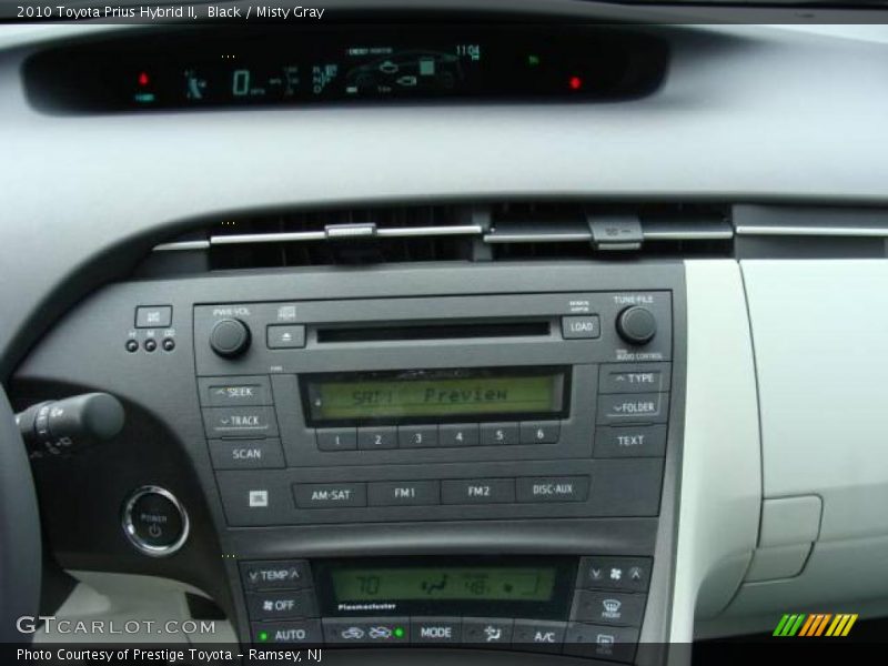 Black / Misty Gray 2010 Toyota Prius Hybrid II