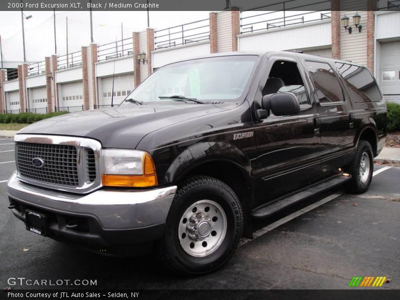 Black / Medium Graphite 2000 Ford Excursion XLT