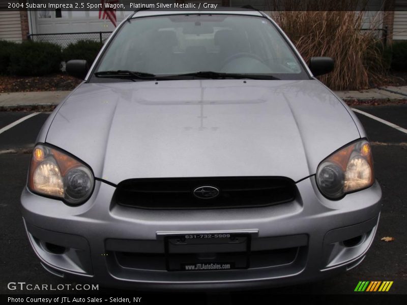 Platinum Silver Metallic / Gray 2004 Subaru Impreza 2.5 Sport Wagon