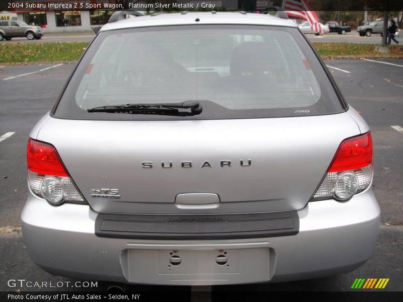 Platinum Silver Metallic / Gray 2004 Subaru Impreza 2.5 Sport Wagon