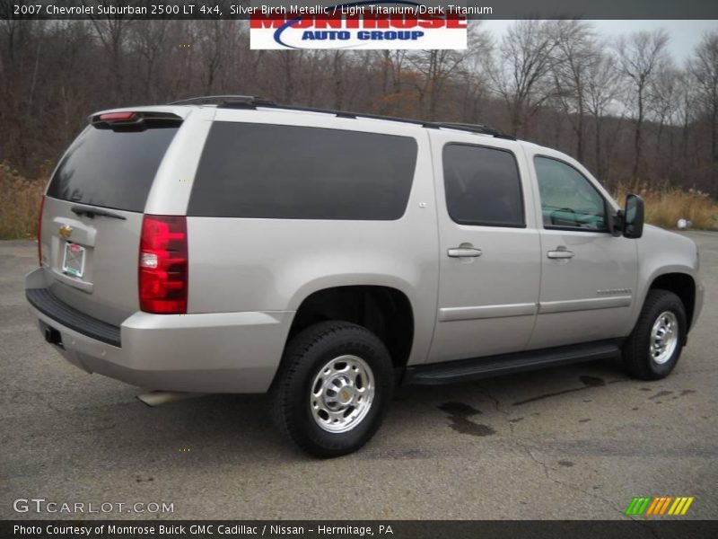 Silver Birch Metallic / Light Titanium/Dark Titanium 2007 Chevrolet Suburban 2500 LT 4x4