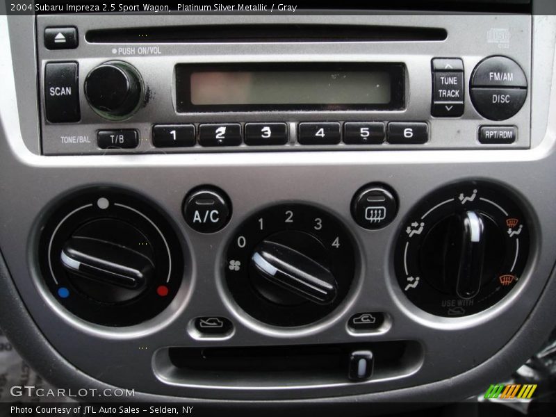 Platinum Silver Metallic / Gray 2004 Subaru Impreza 2.5 Sport Wagon