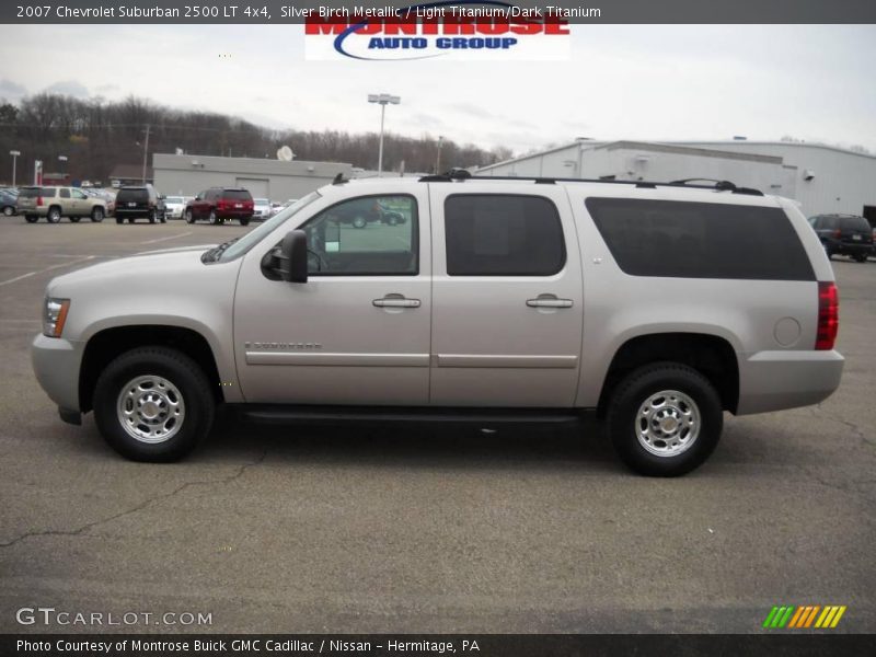 Silver Birch Metallic / Light Titanium/Dark Titanium 2007 Chevrolet Suburban 2500 LT 4x4