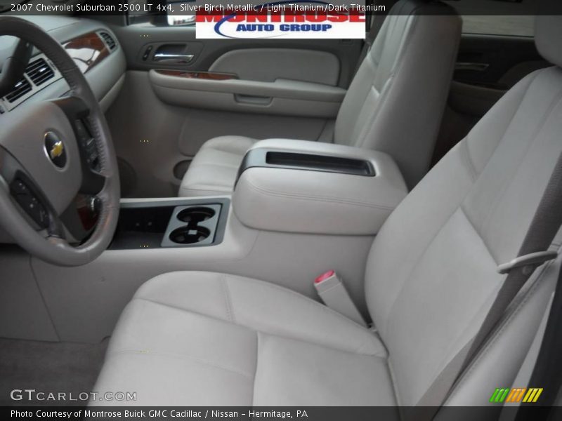 Silver Birch Metallic / Light Titanium/Dark Titanium 2007 Chevrolet Suburban 2500 LT 4x4