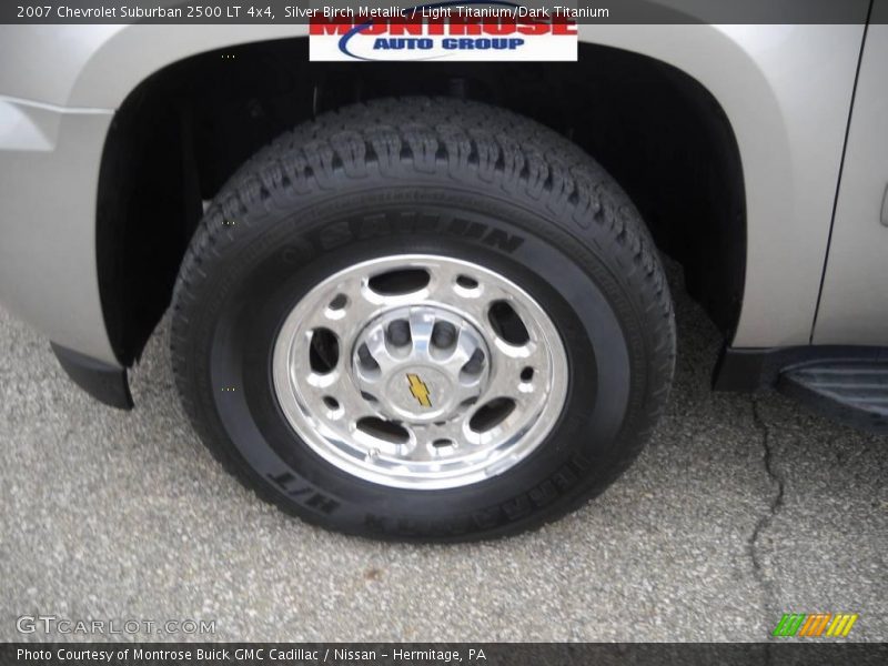 Silver Birch Metallic / Light Titanium/Dark Titanium 2007 Chevrolet Suburban 2500 LT 4x4