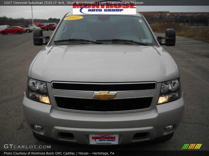 Silver Birch Metallic / Light Titanium/Dark Titanium 2007 Chevrolet Suburban 2500 LT 4x4