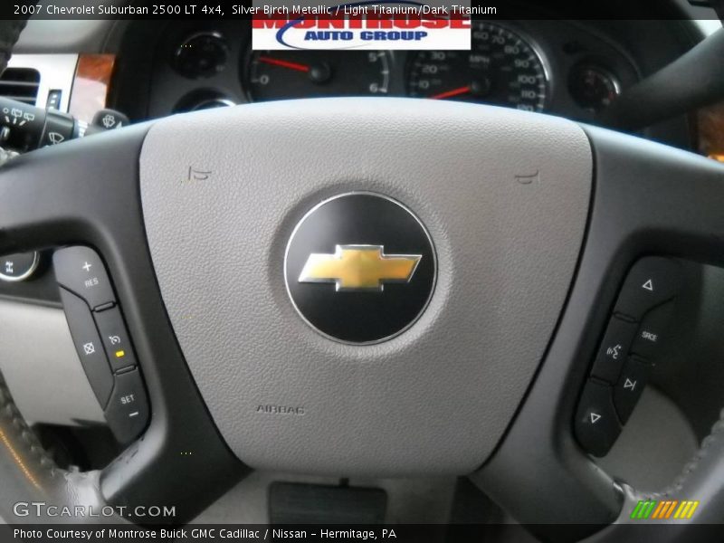 Silver Birch Metallic / Light Titanium/Dark Titanium 2007 Chevrolet Suburban 2500 LT 4x4