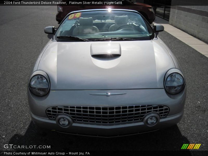Platinum Silver Metallic / Light Sand 2004 Ford Thunderbird Deluxe Roadster