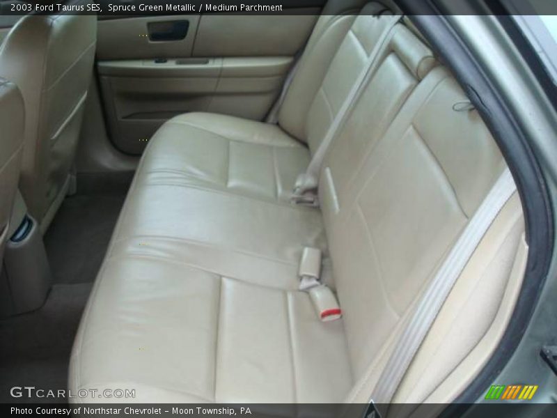 Spruce Green Metallic / Medium Parchment 2003 Ford Taurus SES