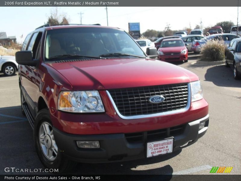 Redfire Metallic / Medium Parchment 2006 Ford Expedition XLT