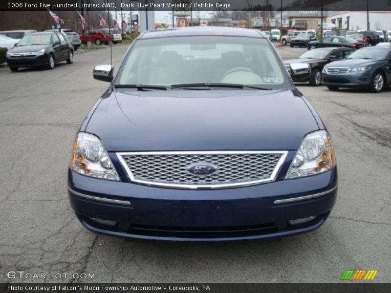 Dark Blue Pearl Metallic / Pebble Beige 2006 Ford Five Hundred Limited AWD