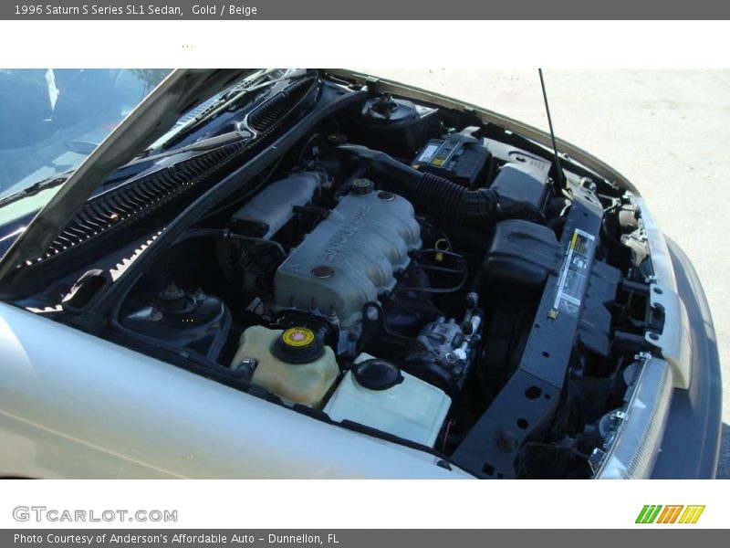 Gold / Beige 1996 Saturn S Series SL1 Sedan