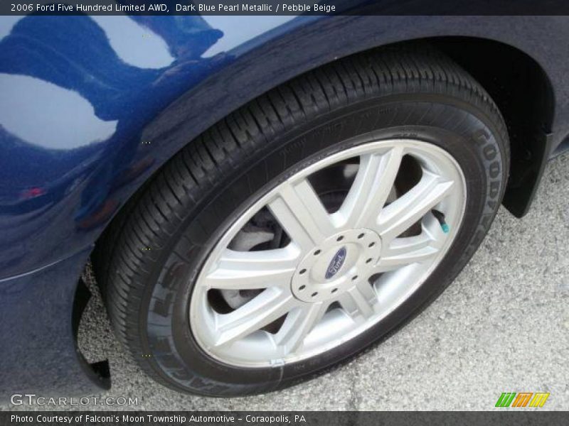 Dark Blue Pearl Metallic / Pebble Beige 2006 Ford Five Hundred Limited AWD