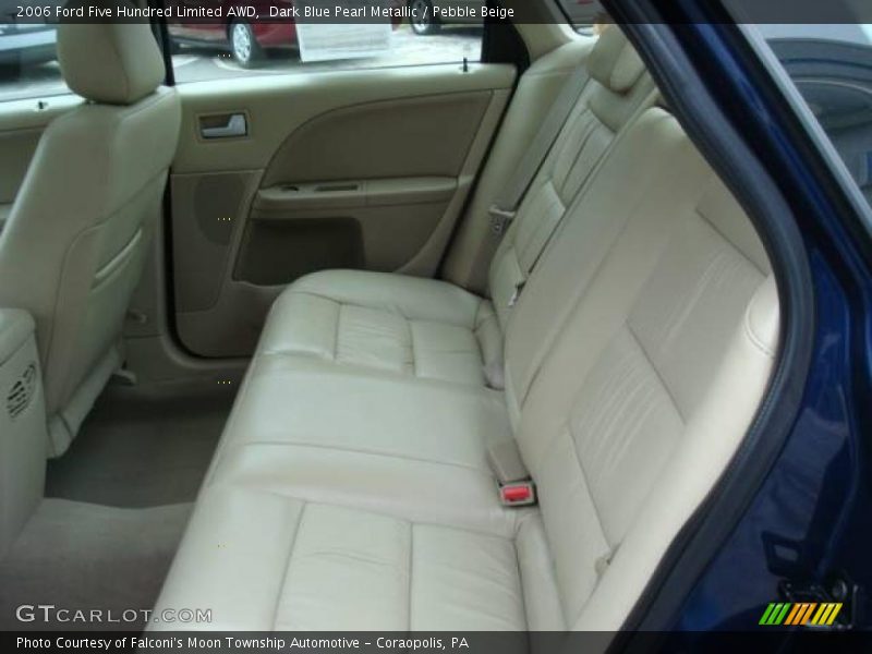 Dark Blue Pearl Metallic / Pebble Beige 2006 Ford Five Hundred Limited AWD