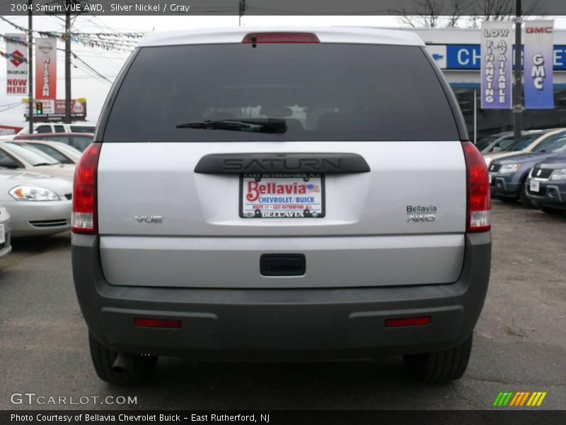 Silver Nickel / Gray 2004 Saturn VUE AWD