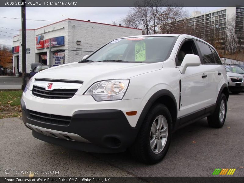 Polar White / Gray 2009 Saturn VUE XE