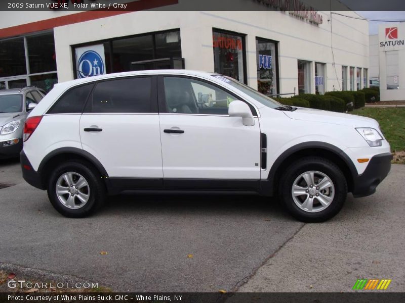 Polar White / Gray 2009 Saturn VUE XE