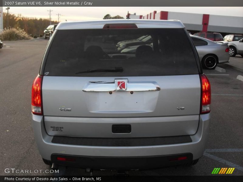 Silver Nickel Metallic / Gray 2007 Saturn VUE V6