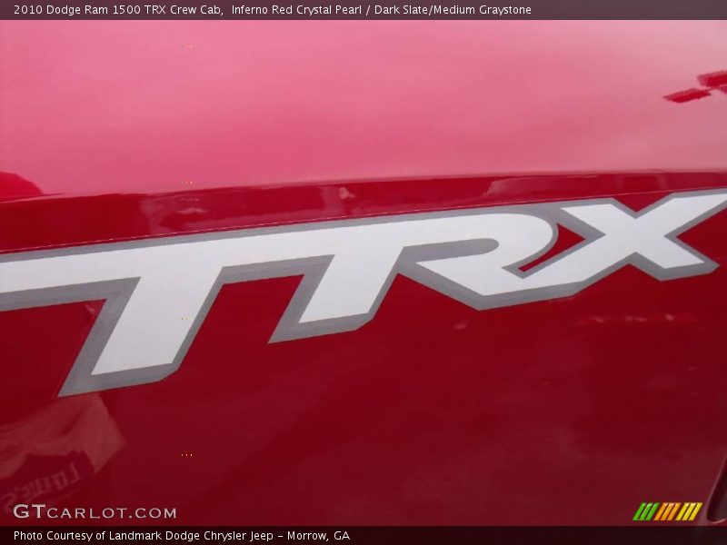 Inferno Red Crystal Pearl / Dark Slate/Medium Graystone 2010 Dodge Ram 1500 TRX Crew Cab