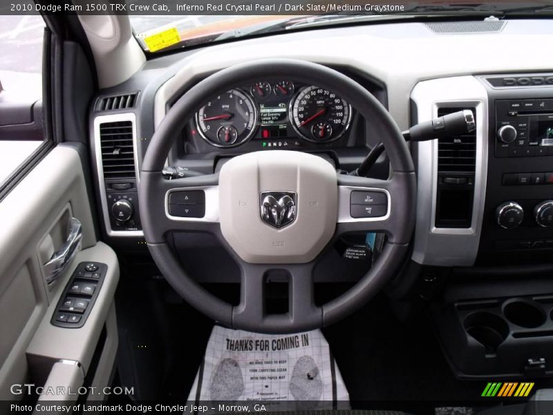 Inferno Red Crystal Pearl / Dark Slate/Medium Graystone 2010 Dodge Ram 1500 TRX Crew Cab