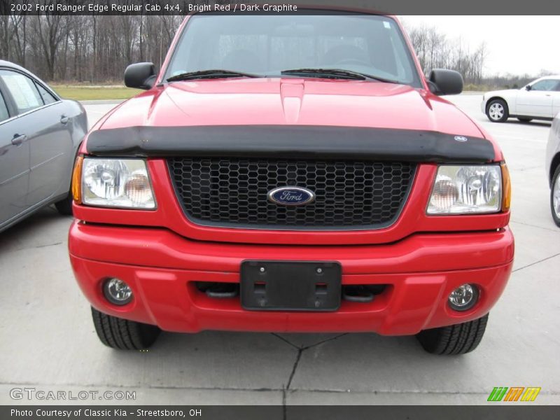 Bright Red / Dark Graphite 2002 Ford Ranger Edge Regular Cab 4x4
