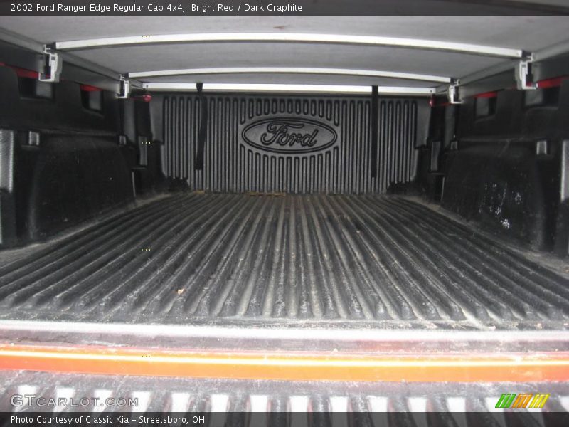 Bright Red / Dark Graphite 2002 Ford Ranger Edge Regular Cab 4x4
