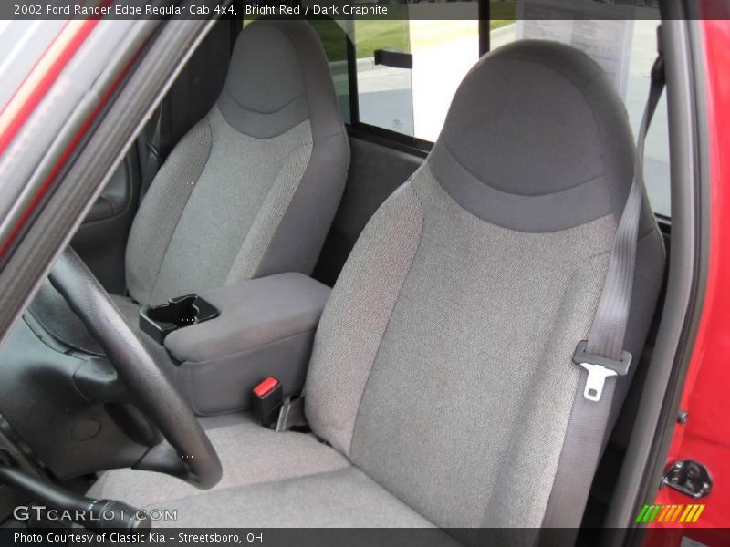 Bright Red / Dark Graphite 2002 Ford Ranger Edge Regular Cab 4x4