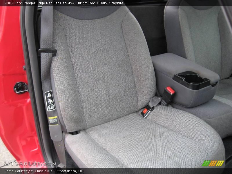 Bright Red / Dark Graphite 2002 Ford Ranger Edge Regular Cab 4x4