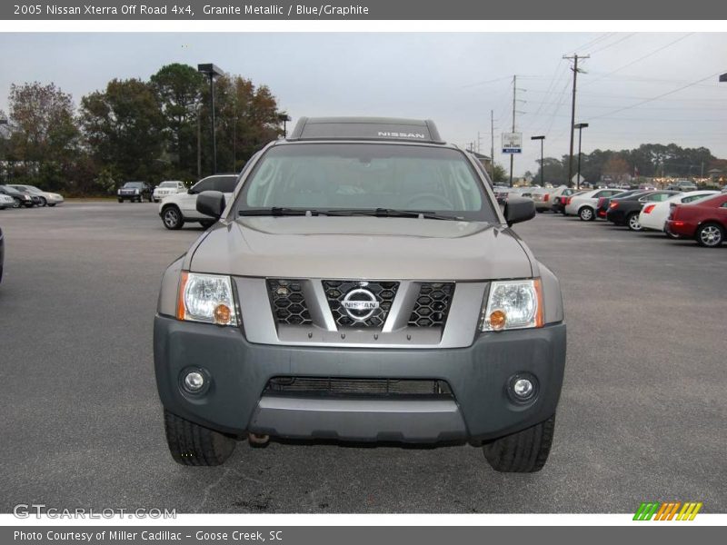 Granite Metallic / Blue/Graphite 2005 Nissan Xterra Off Road 4x4