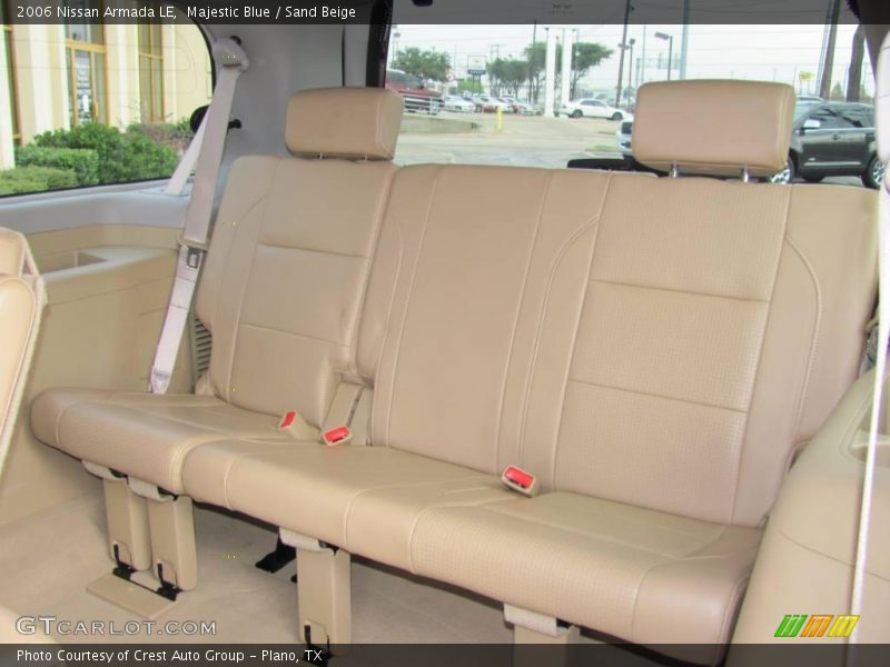 Majestic Blue / Sand Beige 2006 Nissan Armada LE