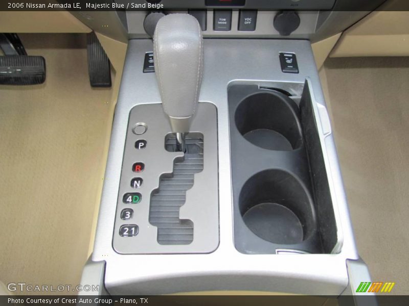 Majestic Blue / Sand Beige 2006 Nissan Armada LE