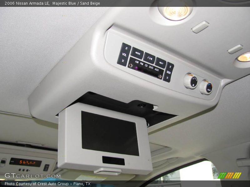 Majestic Blue / Sand Beige 2006 Nissan Armada LE