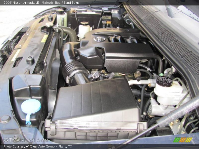 Majestic Blue / Sand Beige 2006 Nissan Armada LE