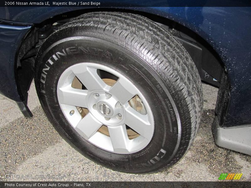 Majestic Blue / Sand Beige 2006 Nissan Armada LE