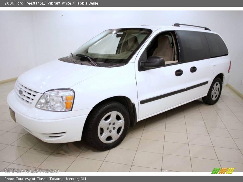 Vibrant White / Pebble Beige 2006 Ford Freestar SE