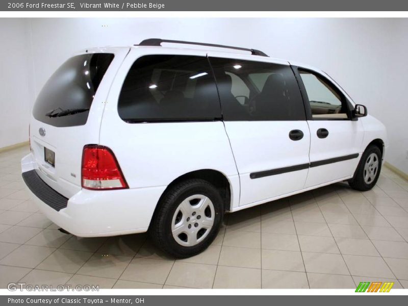 Vibrant White / Pebble Beige 2006 Ford Freestar SE