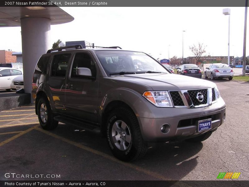 Desert Stone / Graphite 2007 Nissan Pathfinder SE 4x4