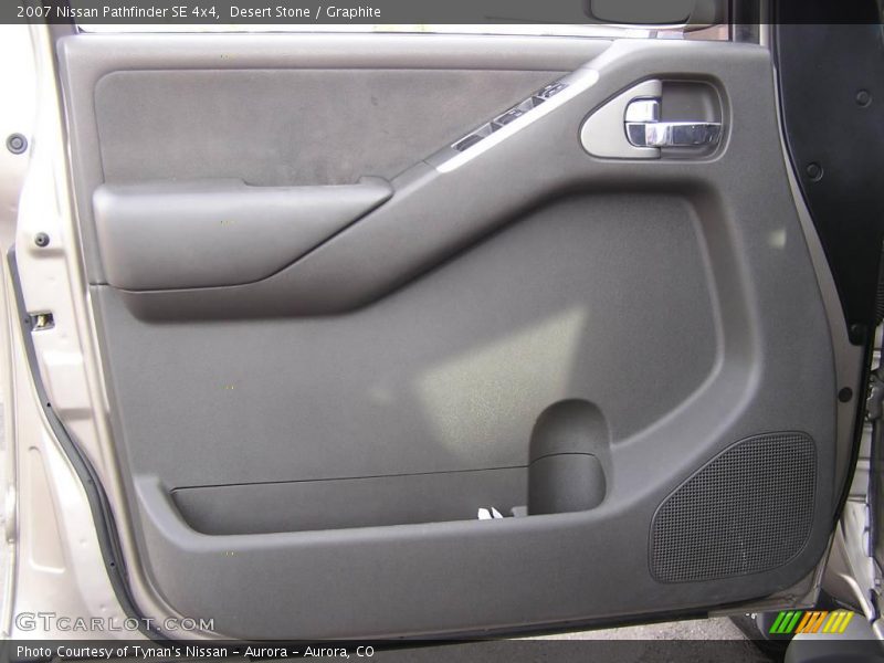 Desert Stone / Graphite 2007 Nissan Pathfinder SE 4x4