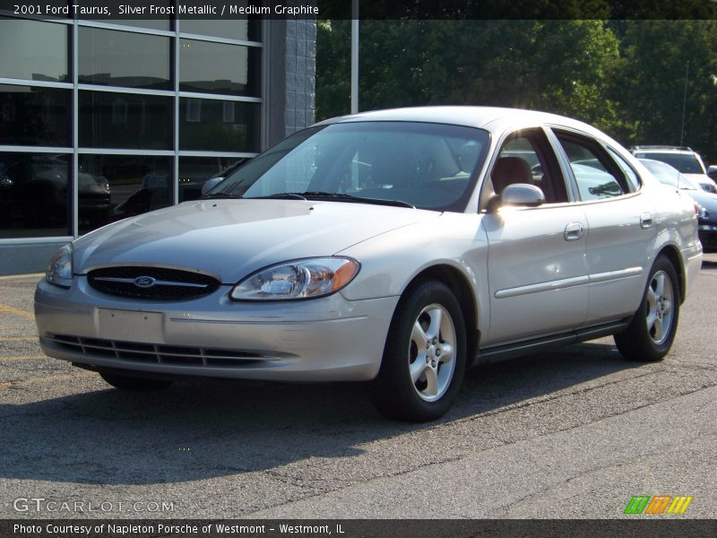 Silver Frost Metallic / Medium Graphite 2001 Ford Taurus