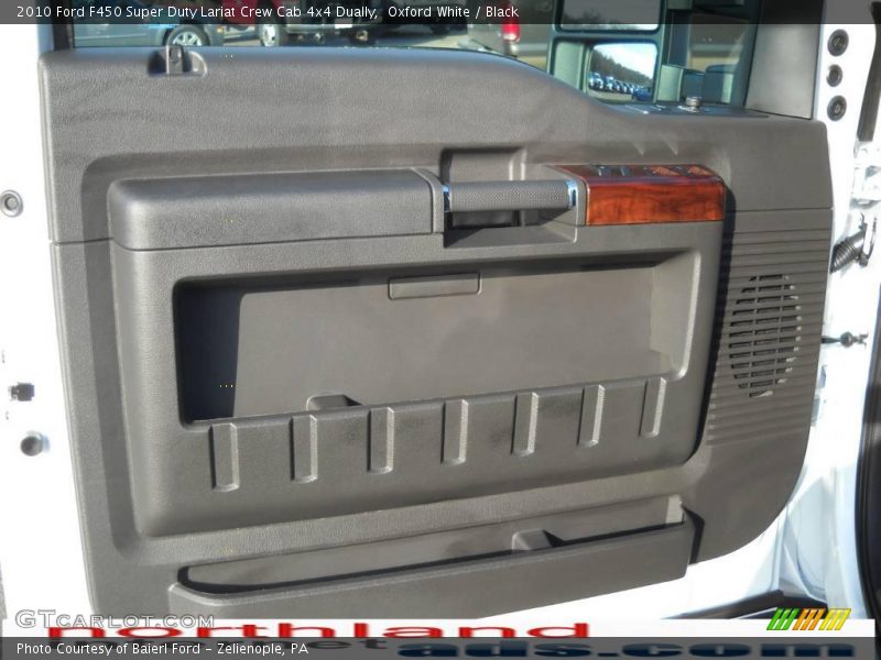 Oxford White / Black 2010 Ford F450 Super Duty Lariat Crew Cab 4x4 Dually