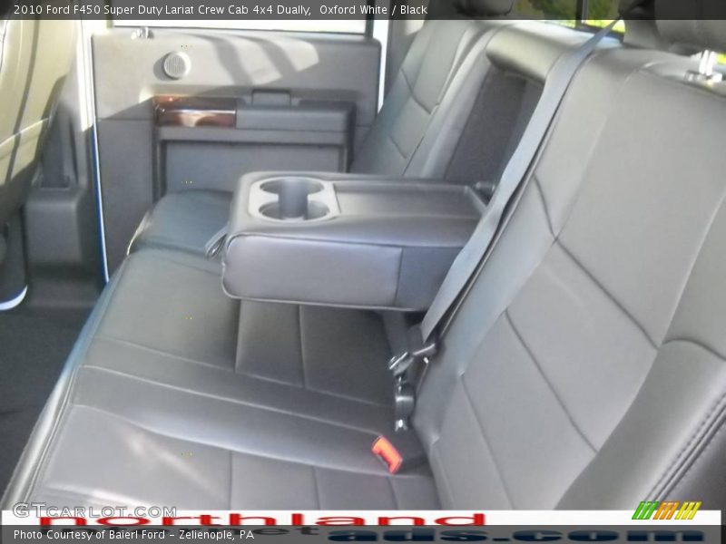 Oxford White / Black 2010 Ford F450 Super Duty Lariat Crew Cab 4x4 Dually